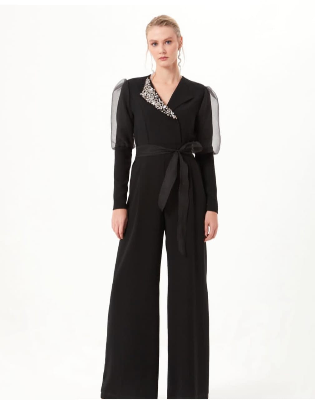 Black Evening Jumpsuit
