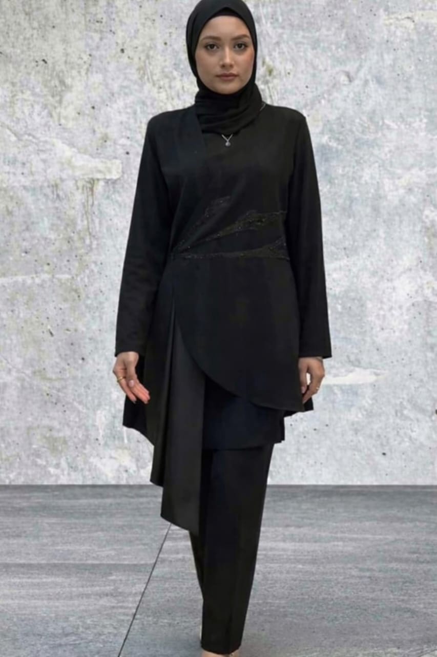 Black Evening Pecem Suit