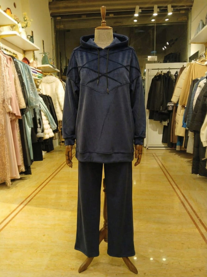 Velvet tracksuit