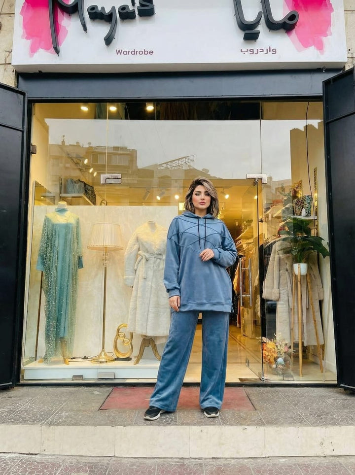Velvet tracksuit