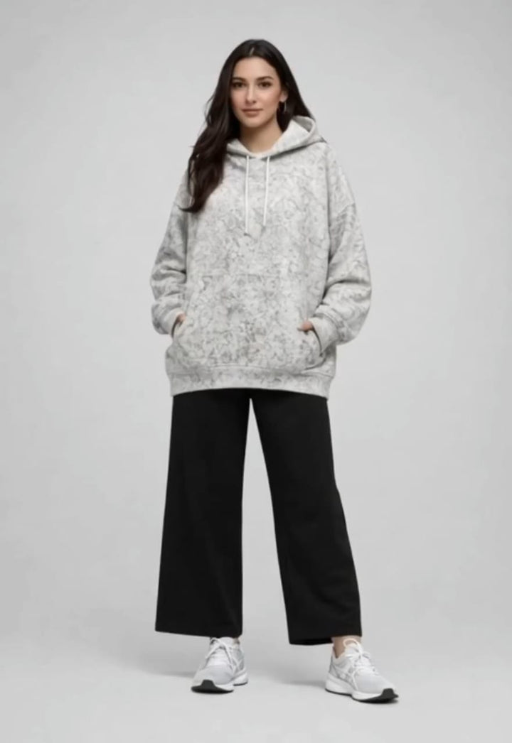 Marbled Hoody Set