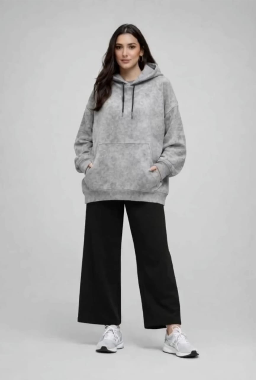 Marbled Hoody Set