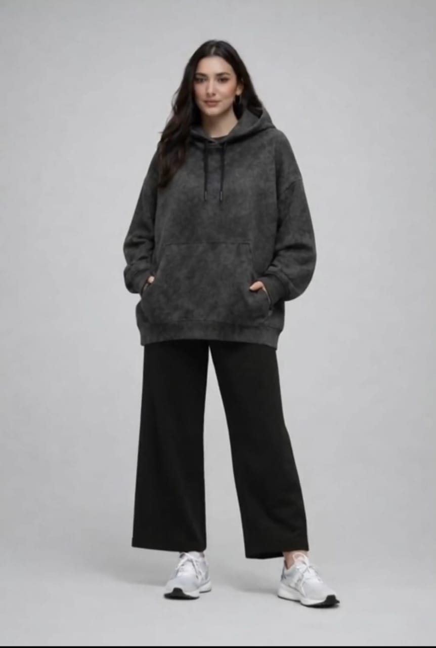 Marbled Hoody Set