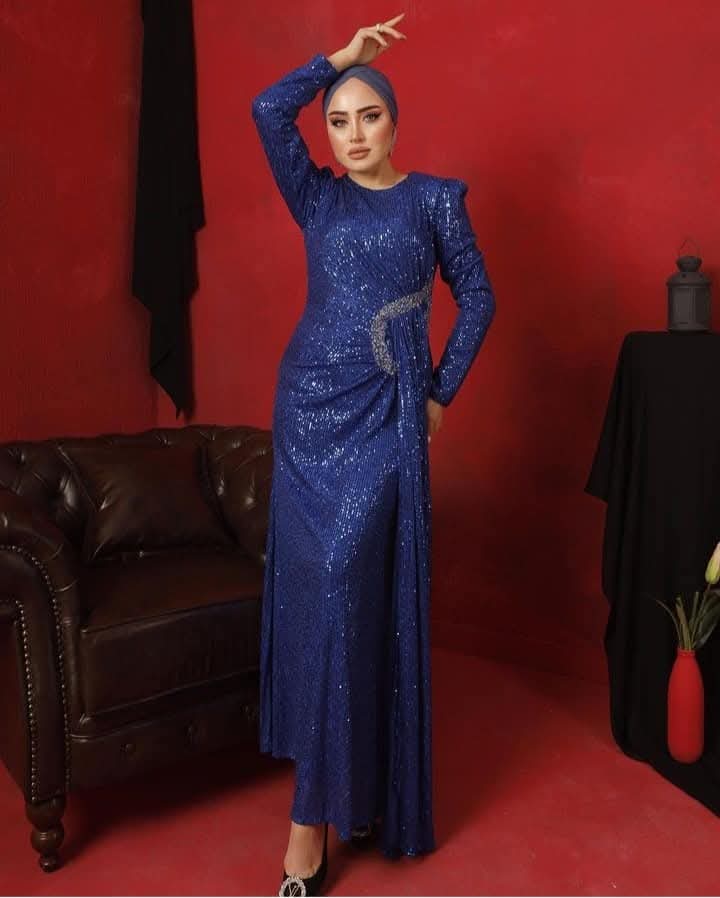 Paillett evening Dress