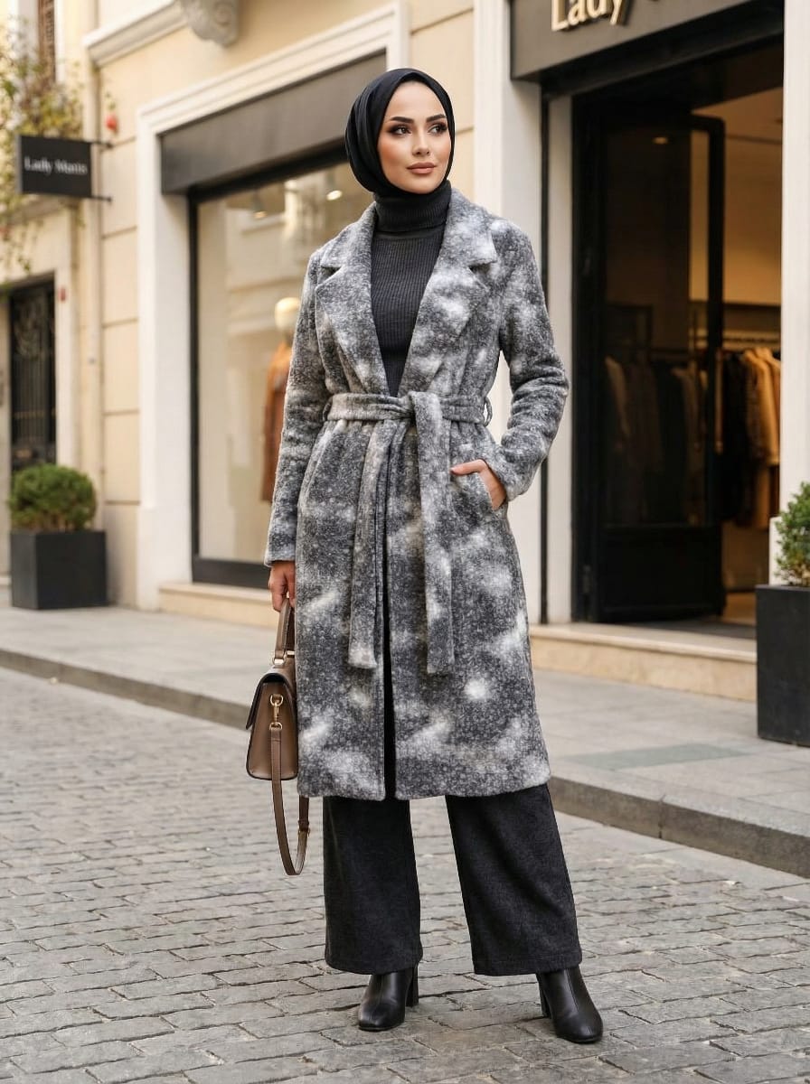Boucle coat