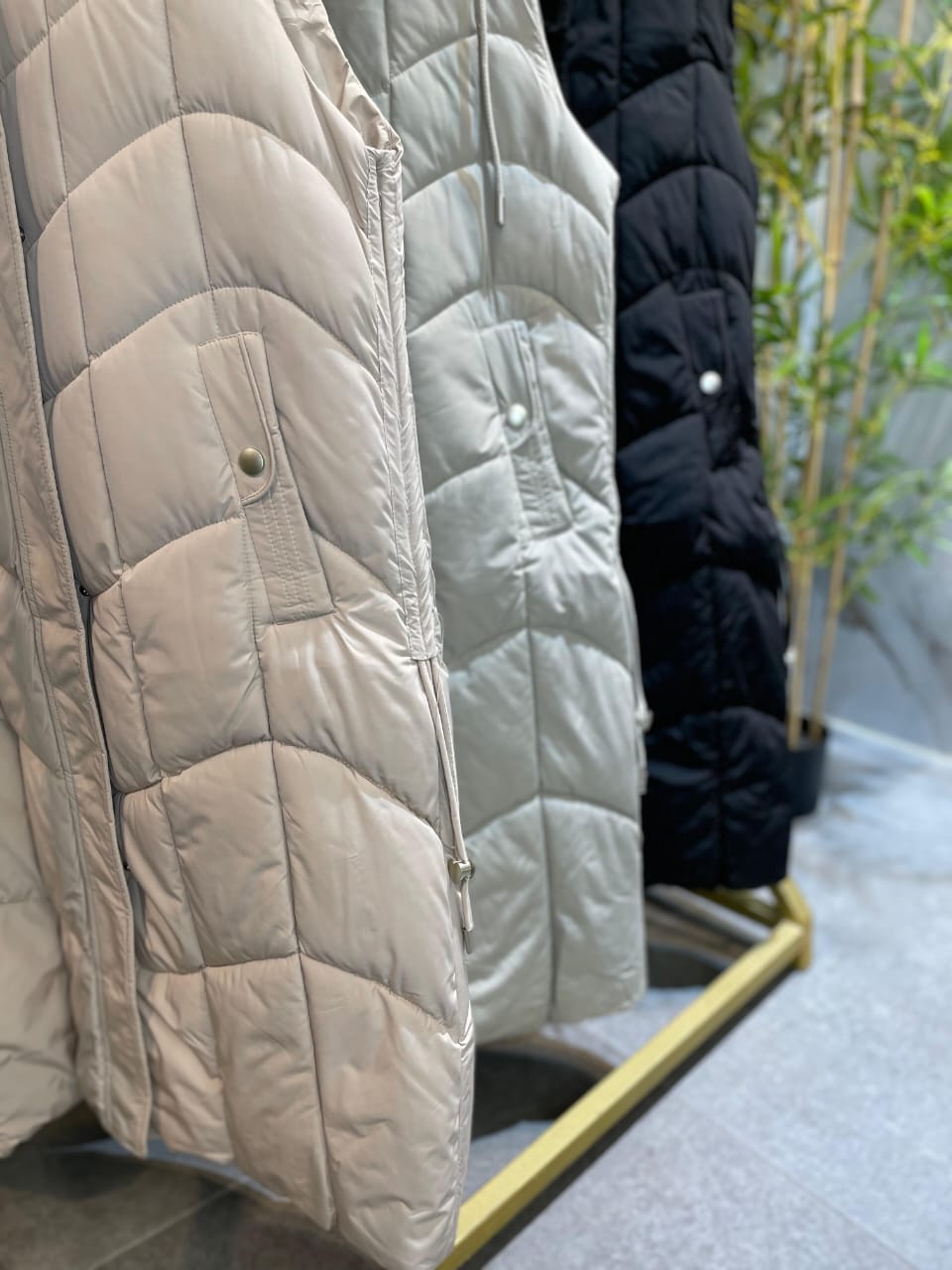 Long Black Waterproof Vest