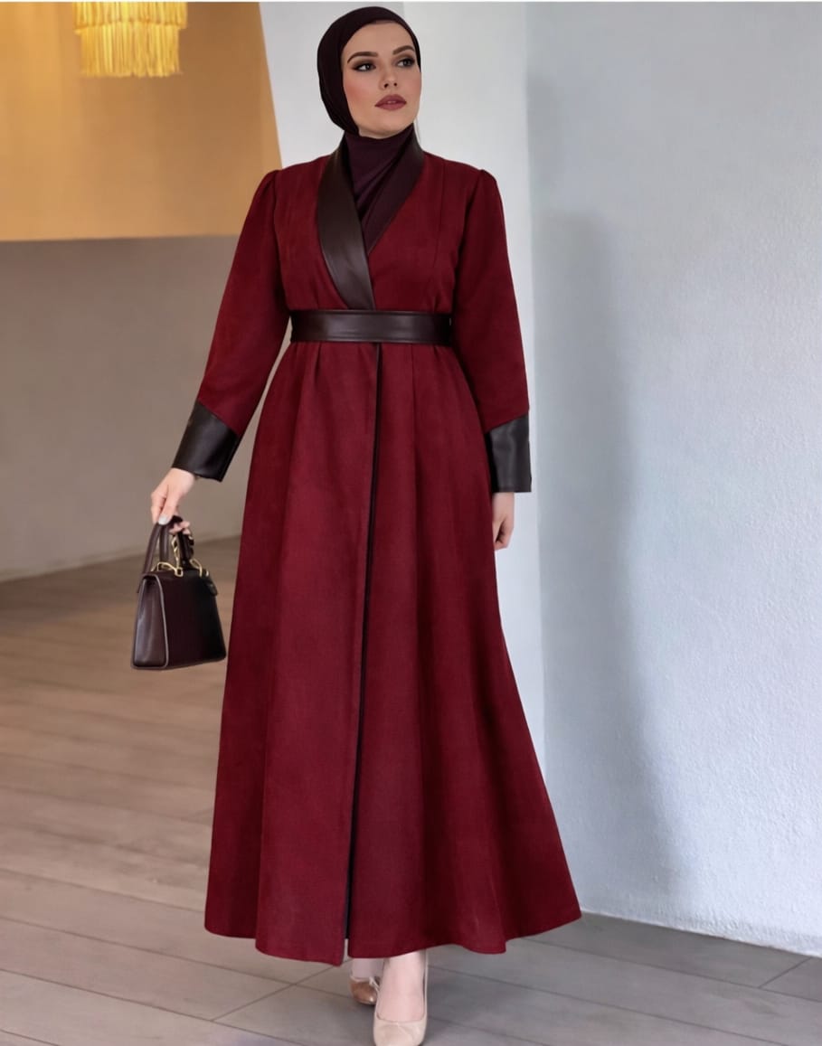 Blue Chamoix Abaya