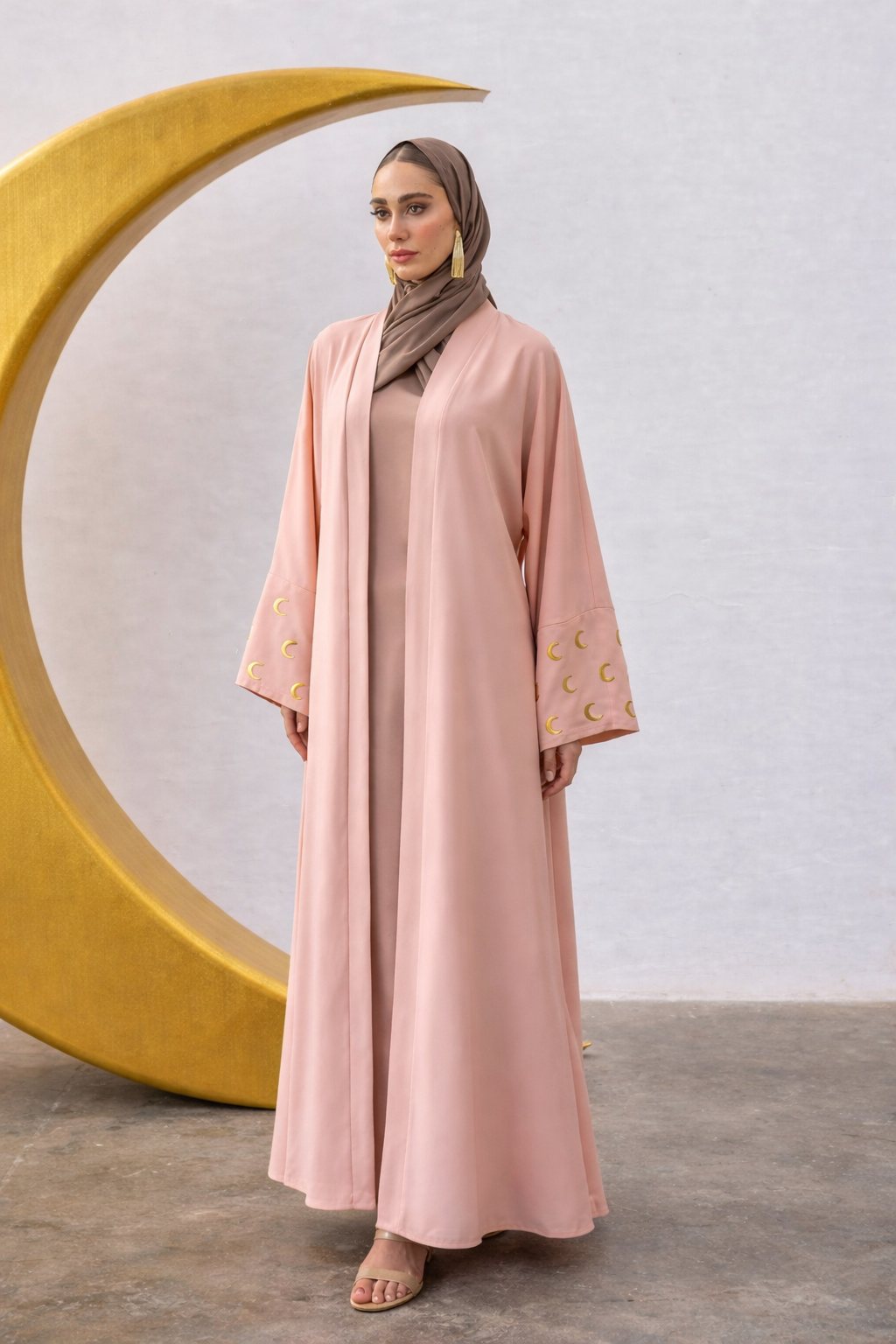 Abaya Set  Ramadan Crescent