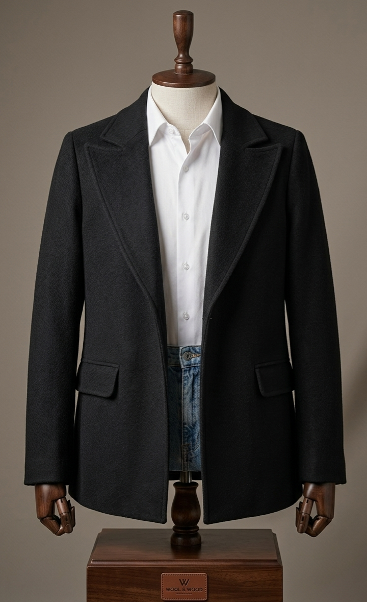 Elegant Wool Blazer ( joukh)