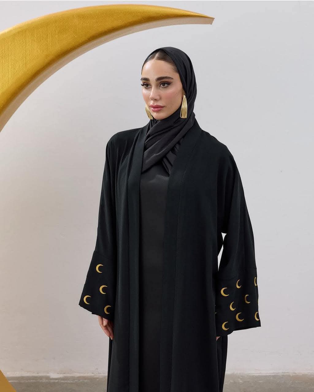 Abaya Set  Ramadan Crescent