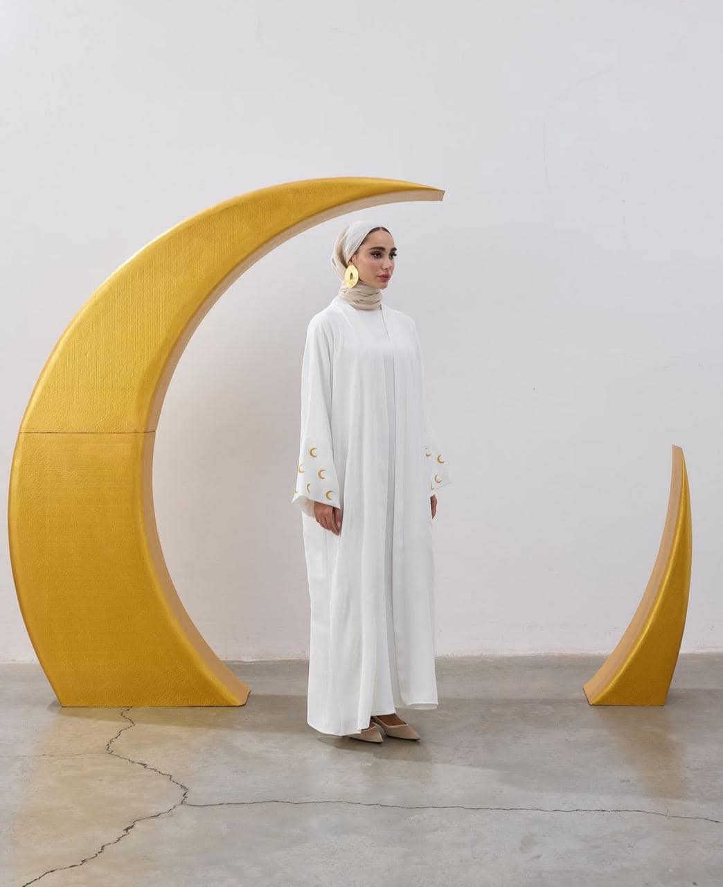 Abaya Set  Ramadan Crescent