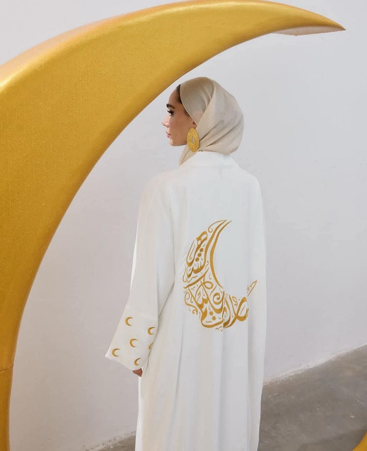 Abaya Set  Ramadan Crescent