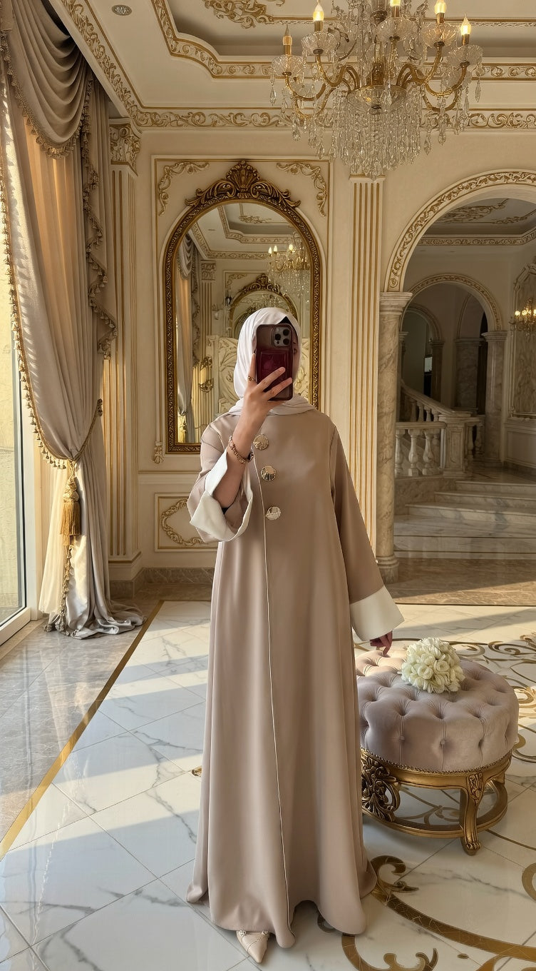 Linear Textured Abaya